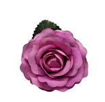 Flamenca Rose in Fuchsia Medium size. Model Lisboa. 11cm 6.320€ #50343LISBOAFX